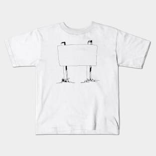 Billboard Sketch Kids T-Shirt